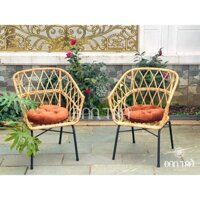 Ghế Mây Tay Bè Chân Sắt, Ghế Mây Ăn Cổ Điển, Ghế Mây Giá Rẻ, Bàn Ghế Mây ĐAN TRÀ