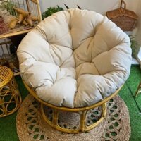 Ghế Mây Tre Papasan Kèm Nệm, Ghế Mây Tròn, Ghế Mây Tròn Thư Giãn, Ghế Mây Tre Đan Cao Cấp Giá Rẻ, Nội Thất Mây Tre Đan
