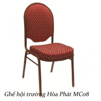 Ghế MC08 | Ghế Hòa Phát khung sắt tĩnh điện, đệm bọc nỉ