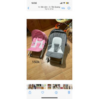 ghế nằm có bánh lăn cho bé