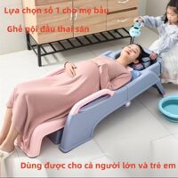 Ghế nằm gội đầu người lớn cỡ đại,Ghế gội đầu gấp di động dành cho bà bầu/người già