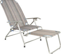 GHẾ NẰM XẾP INOX LƯỚI CK02