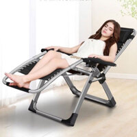 Ghế Nằm Xếp Thư Giãn MIỄN SHIPGấp Gọn, Ghế Tựa Lưng Văn Phòng Có Chỗ Gác Chân Tiện Lợi