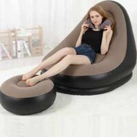 Ghế Nệm Hơi Tựa Lưng Cao Cấp, Ghế Hơi Có Đế Vỏ Nhung, Ghế Sofa Hơi Êm Ái, Ghế Hơi Mang Đến Cho Bạn Nằm Thư Giãn Thỏa Mái