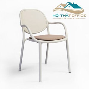 Ghế ngoài trời Stacking khung sắt sơn tĩnh điện GCF075