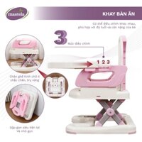 Ghế ngồi ăn dặm cho bé nâng hạ độ cao Mastela 07110 / 07112 hàng chính hãng 4babies