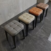 Ghế Ngồi Bàn Trang Điểm Bằng nhựa Và Da Đơn Giản Hiện Đại ghế nhựa ghế trang điểm
