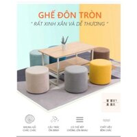 Ghế ngồi bàn trang điểm - đôn sofa kích thước đa dang - có theo yêu cầu kích thước, màu sắc HUYỀN TRANG DECOR