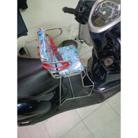 Ghế ngồi cho bé gắn xe Vision, Lead, Nozza Grande màu xanh