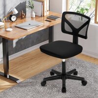 ghế ngồi học ghế xoay không có tay vịn ghế máy tính nâng hạ ghế học sinh tựa lưng tại nhà ghế văn phòng nhỏ gọn