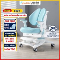 Ghế ngồi học HTDkids C010 thông minh cho bé tăng giảm chiều cao ( Không xoay trục - bánh xe khóa trọng lực )