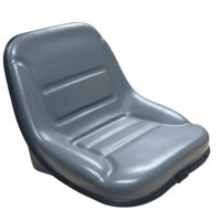 Ghế ngồi máy cày da xám cao cấp gắn máy cày máy gặt máy xúc Kubota , Iseki M6040, DC105 dòng ghế 4 lỗ ốc chính hãng