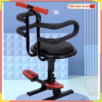 Ghế Ngồi Nâng Hạ Chiều Cao cho bé Đi Xe Máy xe điện Có Tay Vịn Baby Seat ☘️Green Home☘️