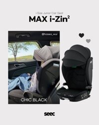 GHẾ NGỒI Ô TÔ BOOSTER SEEC MAX I-ZIN 2 JUNIOR - MÀU ĐEN