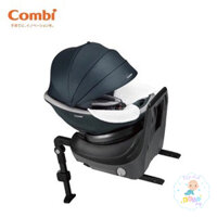 Ghế ngồi ô tô Combi Culmove xoay 360° Smart Isofix màu xanh navy hàng chính hãng