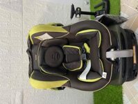 Ghế ngồi ô tô Combi Luxtia Turn 360 thanh lý xanh lá