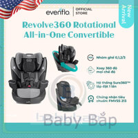 Ghế Ngồi ô Tô Evenflo Xoay 360 độ Revolve360 Rotational All-In-One Convertible Amherst Shop Babybap