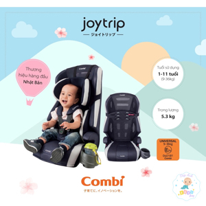 Ghế ngồi ô tô cho bé Combi Joytrip - màu 114117/ 114118