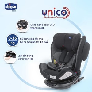 Ghế ngồi ô tô xoay 360˚ Chicco UNICO Plus