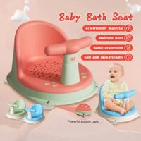 Ghế ngồi tắm chống trượt tiện lợi dành cho bé-tựa lưng an toàn,ghế tắm trẻ em 4 cốc hút phía dưới