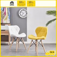 Ghế Ngồi Tựa Lưng Ghế Eames Dáng Cánh Bướm Ghế Làm Việc Phong Cách Bắc Âu Hiện Đại
