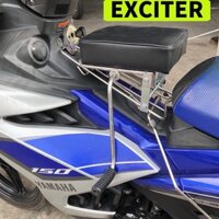 Ghế ngồi xe EXCITER cho bé yên nệm không tựa có gác chân