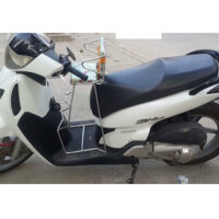 Ghế Ngồi Xe Máy Cho Bé Cho Các Loại Xe Tay Ga Ghế Đi Xe Máy Inox Dựa Không Vòng