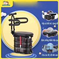 Ghế ngồi xe máy cho bé - Ghế ngồi trước đi xe ga LEAD, VISION, SH, VESPA , Xe đạp điện, An toàn cho trẻ