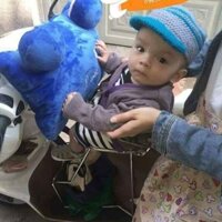 Ghế ngồi xe máy cho bé xe Vision có dựa đai