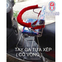 Ghế ngồi xe máy cho bé xe Vision, Click, Mio có vòng