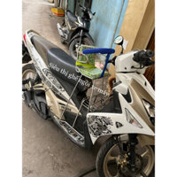 Ghế ngồi xe máy cho bé xe Nouvo - Hayate dựa vòng đai