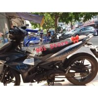 Ghế ngồi xe máy Exciter, Winner có gác chân,có vòng cho bé-An toàn cho bé