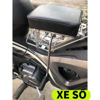 Ghế ngồi xe máy Sirius , ghế đôn số inox cao cấp
