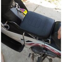 Ghế ngồi xe máy số cho bé có gác chân ( số đen) ( wave, sirius, jupiter, dream, future, cub, blade...)