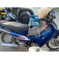 Ghế ngồi xe máy số, xe Wave, Dream, Future,Blade cho bé , ghế số xếp sắt sơn tĩnh điện gấp gọn được , Ghế Số Xếp Sắt Sơn