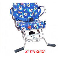 Ghế ngồi xe máy Winner X / winner thường bằng inox có nệm êm có đai và vòng sắt bảo vệ an toàn