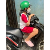 Ghế ngồi xe tay ga, xe máy điện loại dày gác chân cho bé lớn từ 2 tuổi trở lên ngồi(SH,Vision,Janus,Click,Lead,Vespa,…)