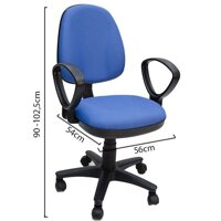 Ghế Nhân Viên Hòa Phát SG550 Có Tay - Chính hãng Giá Rẻ