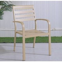 Ghế nhôm đúc lan tay tròn(chưa nệm)