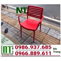 Ghế nhựa cafe sân vườn giá rẻ