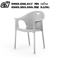 ghế nhựa cafe