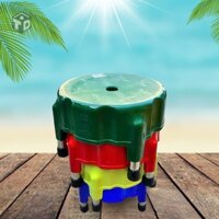 Ghế Nhựa Chân Inox