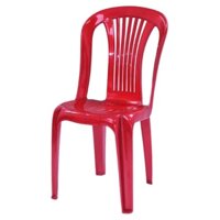 Ghế nhựa đỏ