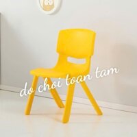 Ghế Nhựa Đúc Cao Cấp Cho Bé, Đa Màu Sắc, Chống Trượt