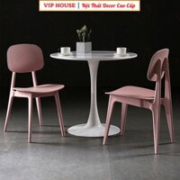 Ghế Nhựa Đúc Hiện Đại Cho Bàn Học, Ghế Làm Việc Ngồi Cafe Ban Công Phòng Ăn Bằng Nhựa PP Chắc Chắc Sử Dụng Đa Năng ORD05