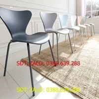Ghế Nhựa Đúc Nghệ Thuật Chân Sắt, Ghế Nhựa Ngồi Cafe Ban Công Nhà Hàng Đơn Điệu Kiểu Cách Sang Trọng Hiện Đại BGN072