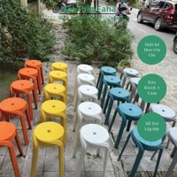 Ghế Nhựa Đúc Nguyên Khối Cao Cấp 45CM - Nội Thất Faha