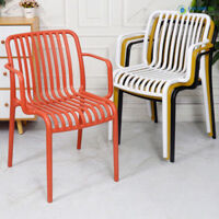 Ghế Nhựa Đúc Nguyên Khối Có Tay LA3046