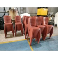 Ghế Nhựa Đúc Quán Ăn Loại Lớn Ngồi với Bàn cao 70cm