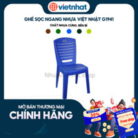 Ghế Nhựa Sọc Ngang Việt Nhật G1941 - Hoàn Hảo Nhựa Việt Nhật Shop